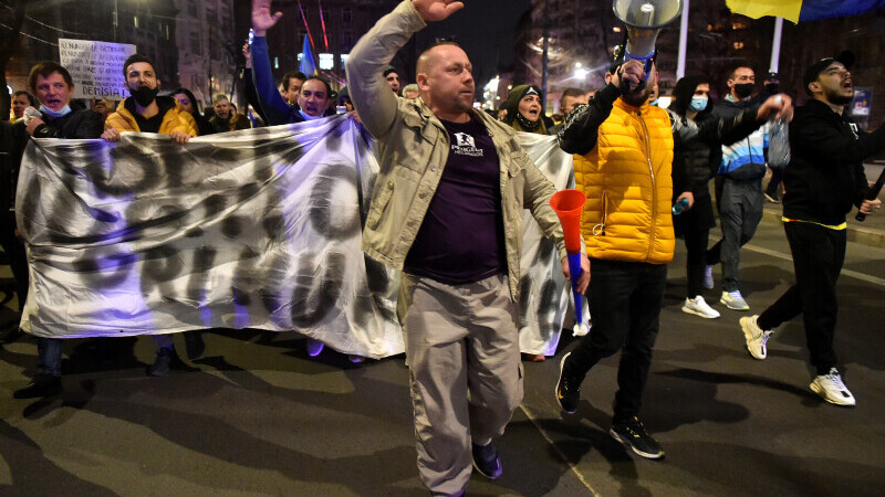 Protest în București