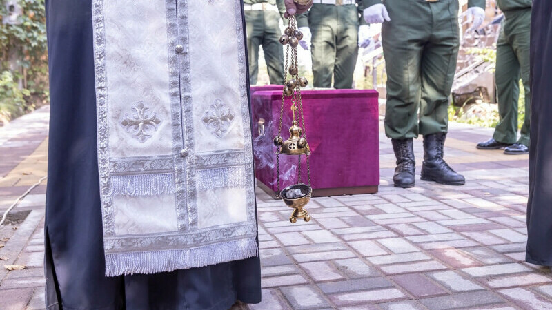 Preot, la înmormântarea unui soldat rus mort în războiul din Ucraina: Un războinic al lui Hristos, a luptat cu sataniștii