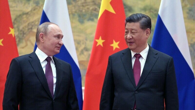 Xi Jinping si Vladimir Putin