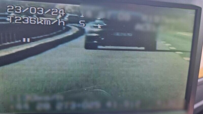 Amenda primită de un șofer prins cu 236 de kilometri pe oră, pe autostrada A1