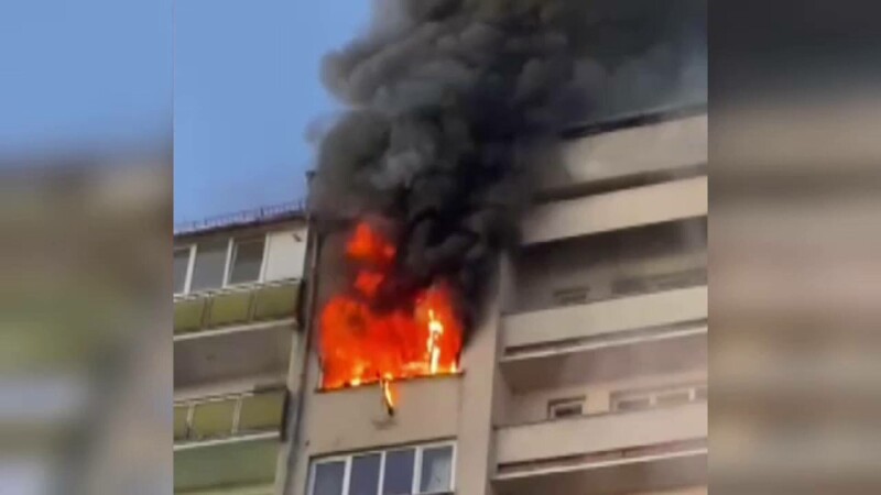 Incendiu bloc