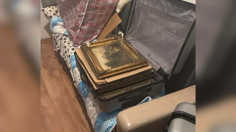 Tablouri furate din Italia, găsite la Constanța