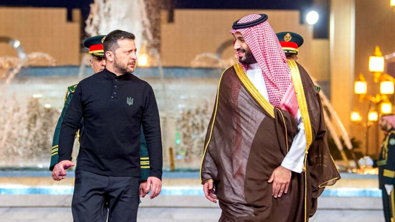 volodimir zelenski Mohammed bin Salman