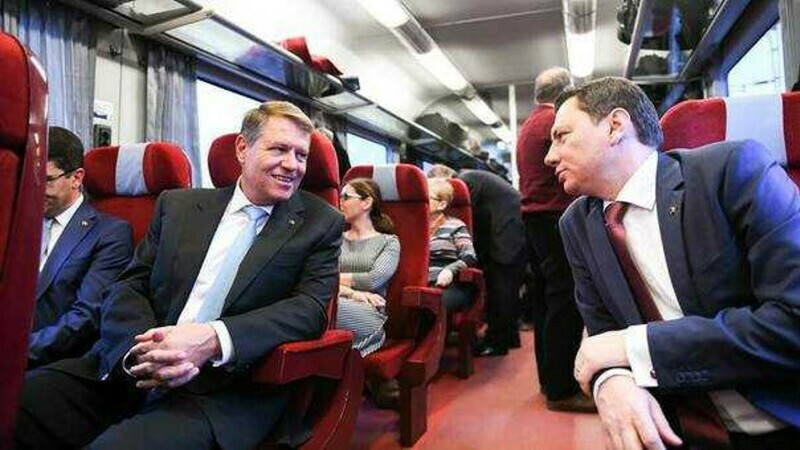 klaus iohannis tren