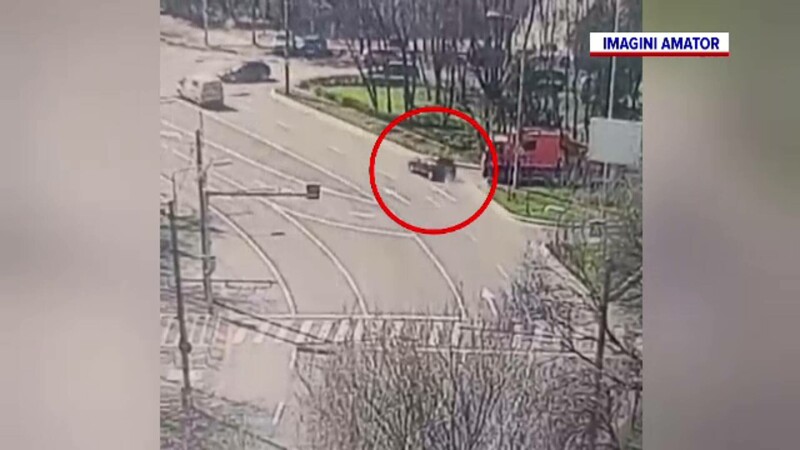Hoț prins în București, după ce a fugit cu mașina victimei