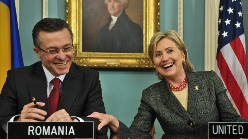 Cristian Diaconescu si Hillary Clinton
