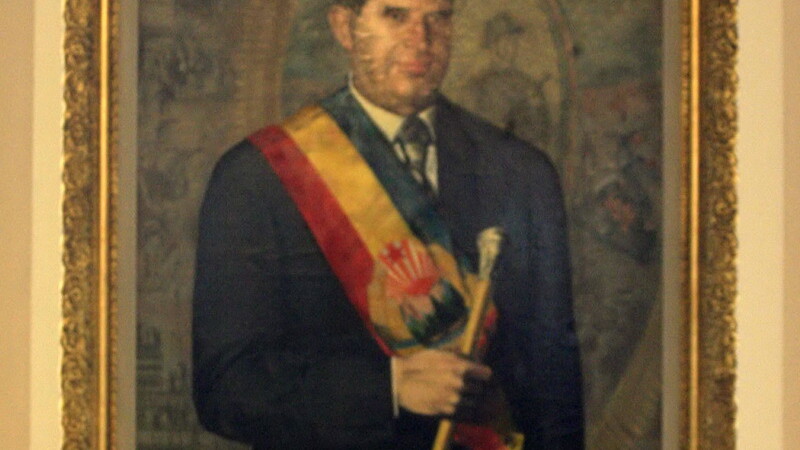 Portret Nicolae Ceausescu