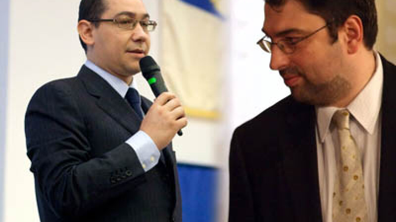 Victor Ponta si Sever Voinescu