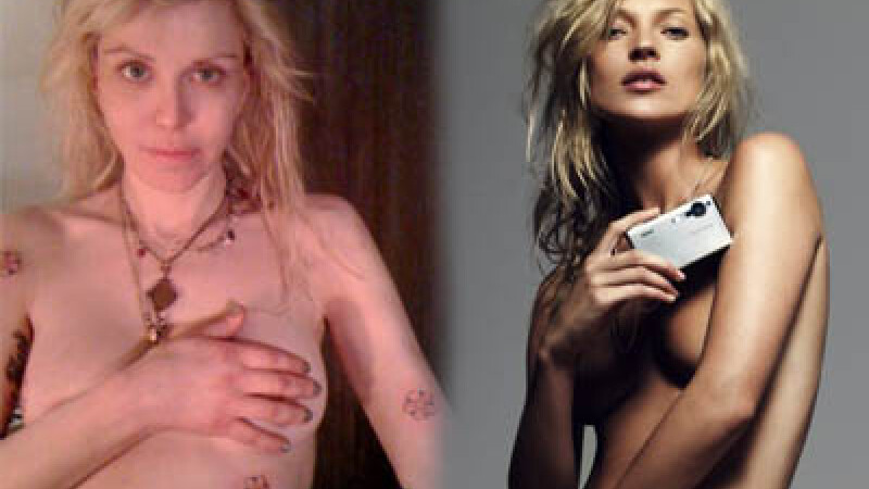 Courtney Love, Kate Moss