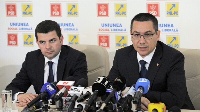 Victor Ponta si Daniel Constantin