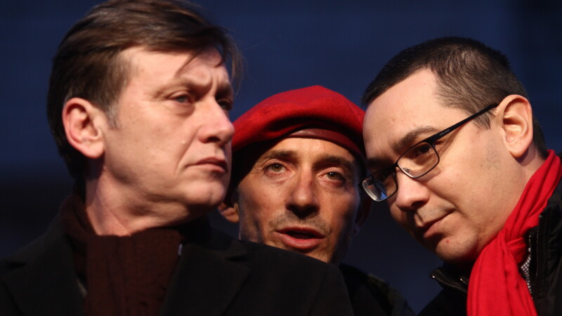 Crin Antonescu, Radu Mazare si Victor Ponta