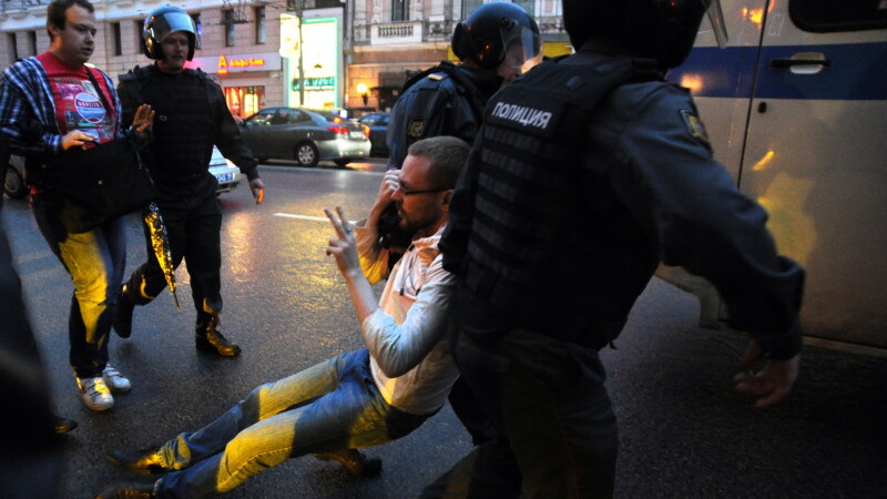 Proteste la Moscova