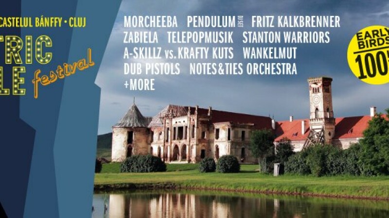 Cel mai mare festival de muzica electronica din Romania va avea loc la castelul Banffy.
