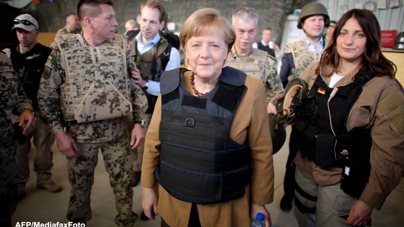Angela Merkel in Afganistan