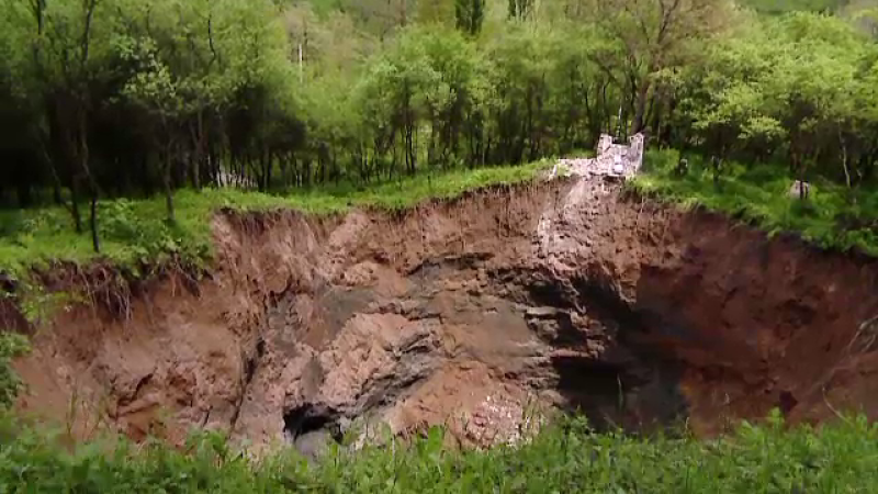 alunecare de teren Hunedoara