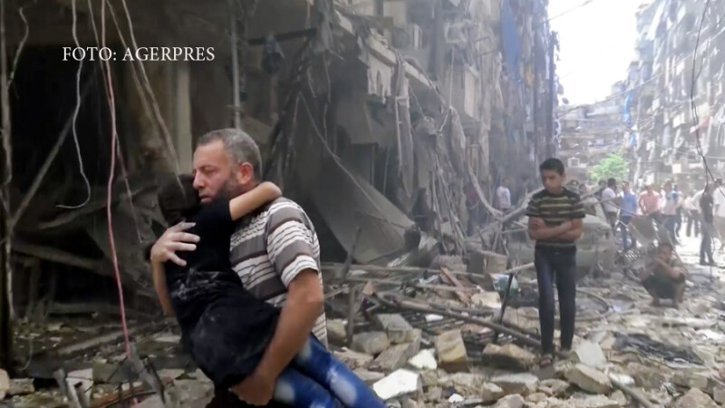 bombardament in Alep