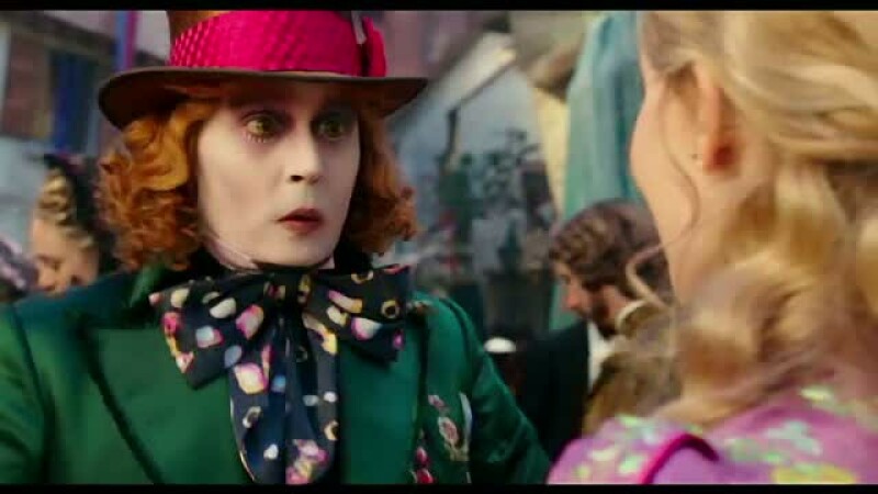 Alice in Tara Oglinzilor, Johnny Depp, filme