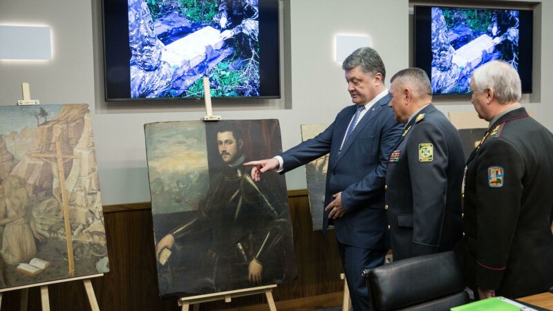 tablourile furate din Italia, gasite in Ucraina