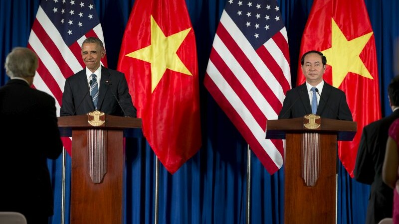 Barack Obama, vizita in Vietnam