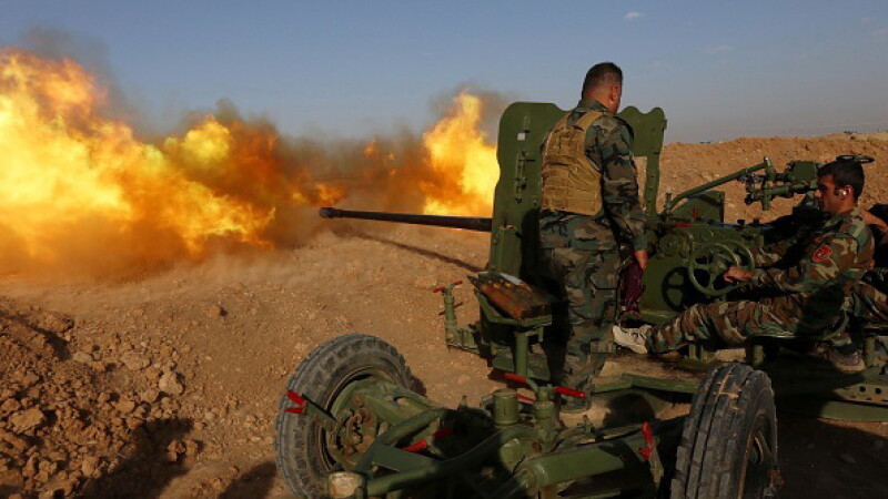 lupte irak - Getty/ AFP