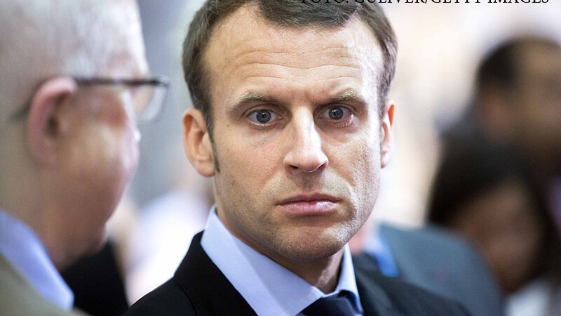 Emmanuel Macron in 2016
