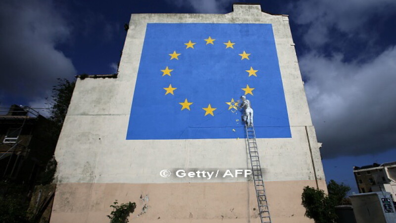 Banksy, dover, Brexit,