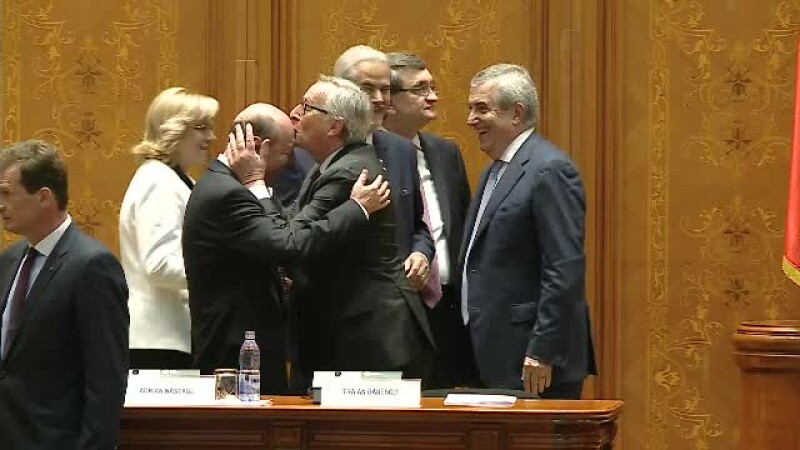 Jean Claude Juncker, Traian Basescu