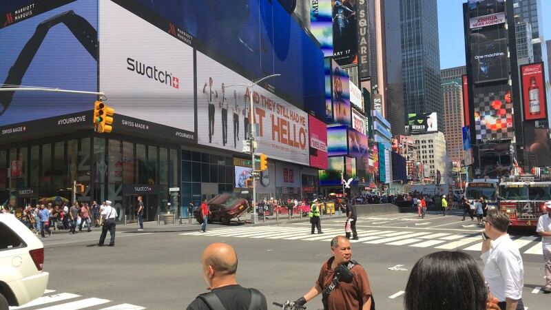 masina pietoni times square