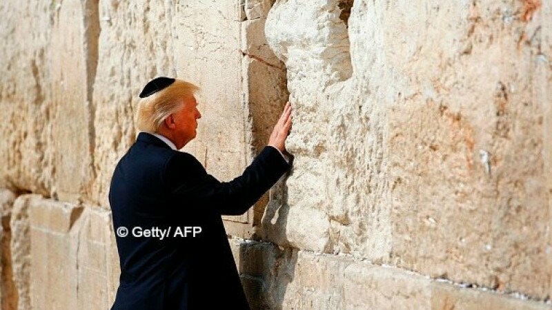 Donal Trump, Zidul Plangerii - Getty/ AFP
