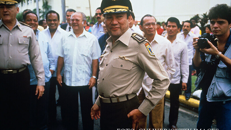 Manuel Noriega, dictator Panama