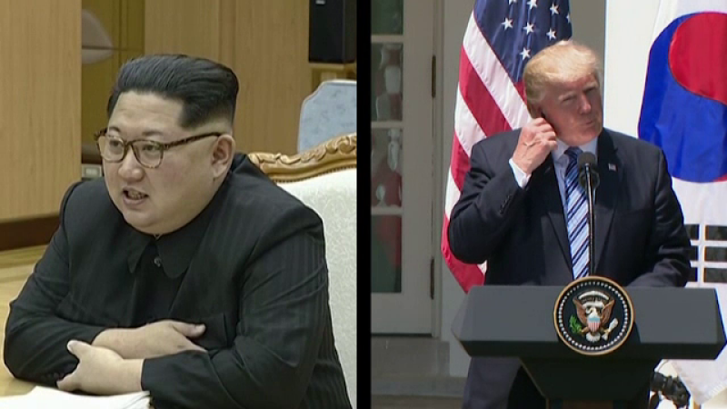 Donald Trump si King Jong-un
