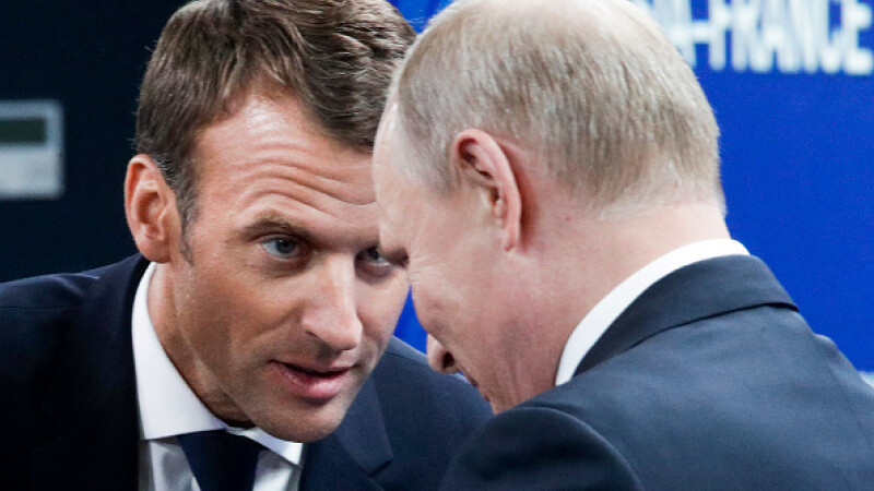 putin macron