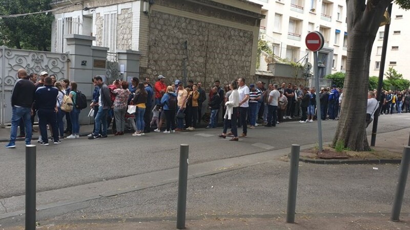 Românii votează în Marseille, Franța