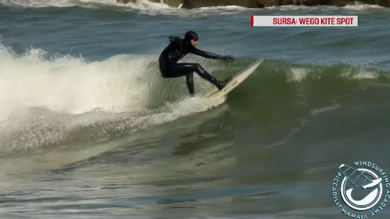 Plajele din Constanţa unde turiştii se antrenează pentru sporturile extreme