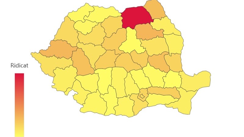 Județele din România unde nu s-a mai înregistrat niciun caz de Covid-19