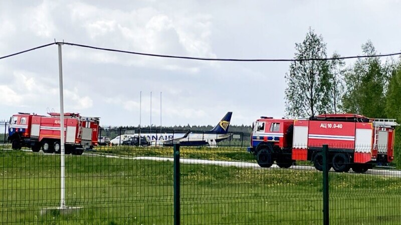 Un avion la bordul căruia ar fi fost şi pasageri români a fost deturnat în Belarus chiar de regimul de la Minsk