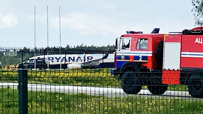 Avionul deturnat în Belarus