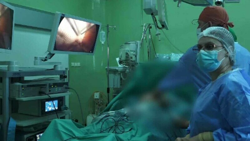 Intervenție dificilă pentru extirparea unei tumori de 12 kilograme, la Târgu Mureș. Cum a ajuns așa pacientul