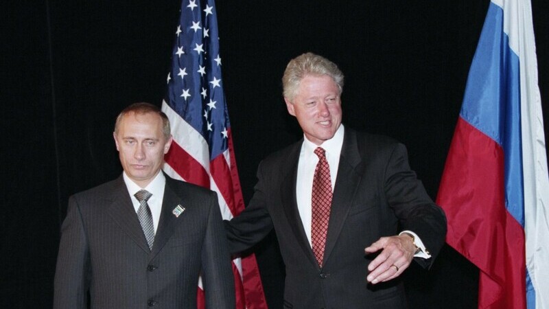 bill clinton vladimir putin