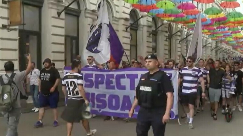 protest timisoara, fani poli