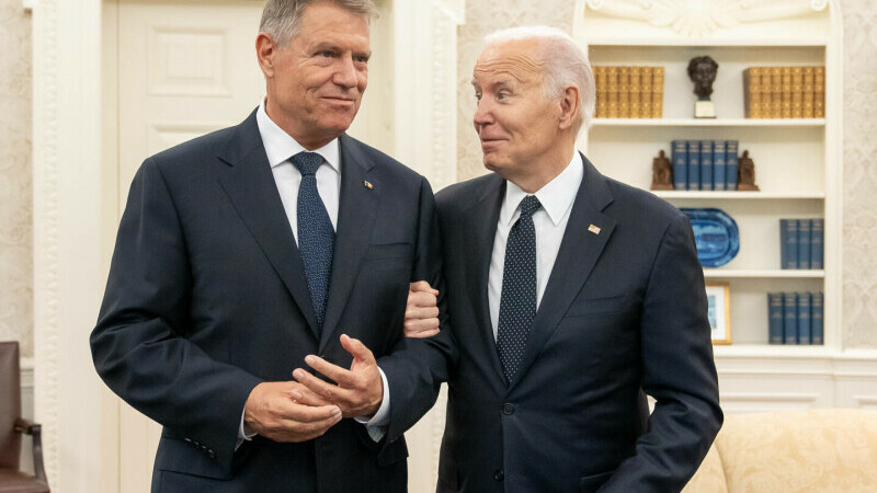 Klaus Iohannis, Joe Biden