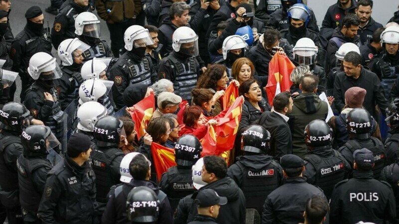 proteste, Istanbul, Turcia