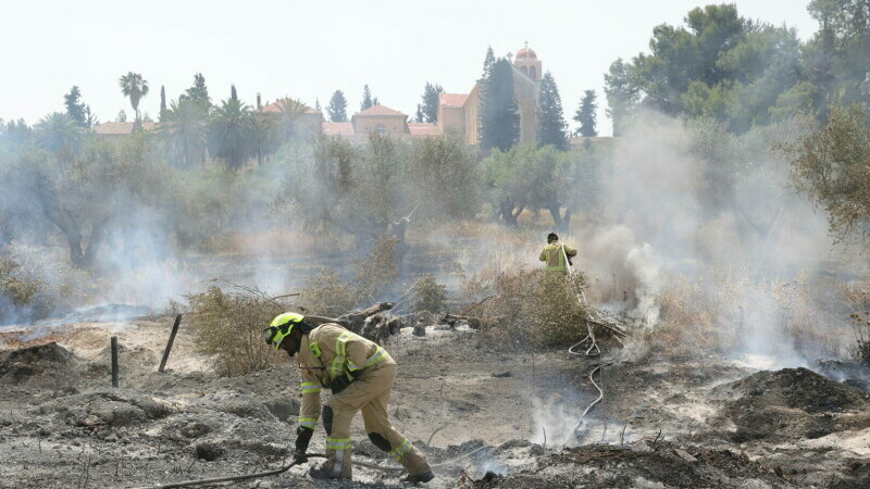 Israel, Ierusalim, incendiu