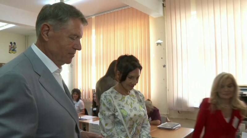 klaus iohannis la vot