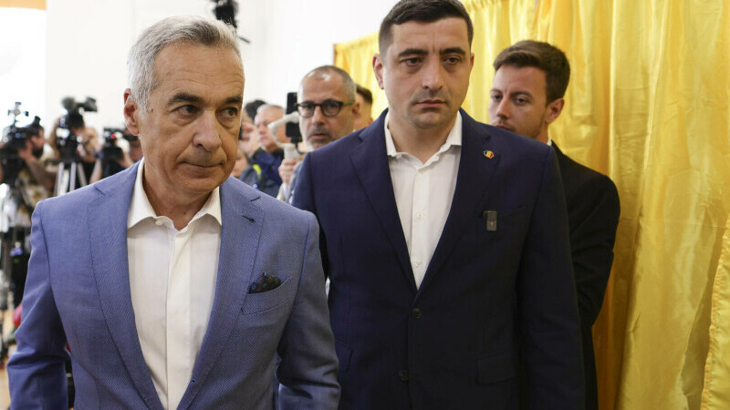 George Simion și Călin Georgescu