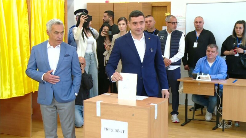 simion si georgescu la vot