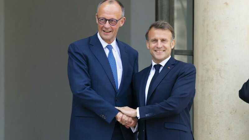 friedrich merz și macron