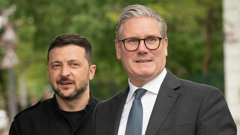 Keir Starmer, Volodimir Zelenski