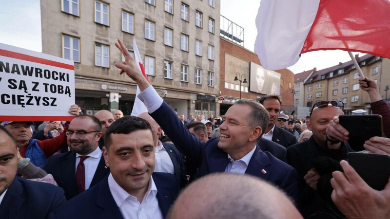 George Simion și Karol Nawrocki