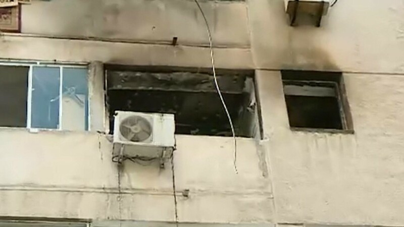 incendiu trotineta bloc